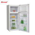 Refrigerador independiente blanco con puerta doble pequeña para el hogar 80-280L